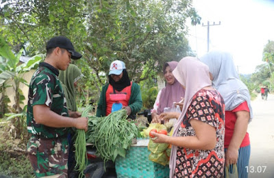 Potret Humanis TMMD di Alue Canang, Personel Satgas Jadi Sahabat Masyarakat Desa