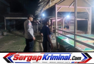 Polsek Blang Mangat Perkuat Patroli Dialogis Malam Hari, Cegah Gangguan Kamtibmas