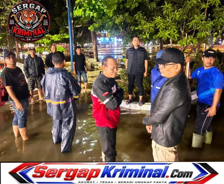 Wali Kota Langsa Tinjau Genangan Air Pascahujan, Instruksikan OPD Sigap Tangani Titik-Titik Rawan