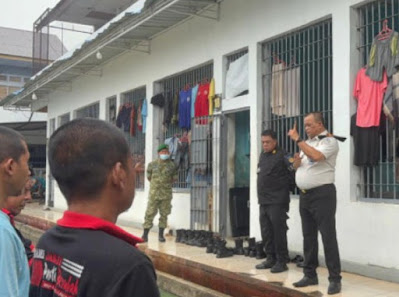 Perkuat Komitmen Bersih Narkoba, Lapas Kelas IIB Langsa Gelar Apel Ikrar Bersih dari Narkoba, dan Tes Urine, serta Edukasi Bahaya Narkotika