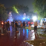Bela Kepentingan Rakyat, Peserta Aksi Demo Mahasiswa Bentrok Dengan Petugas Di  Banda Aceh