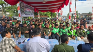 Silaturahmi Solidaritas Transportasi Online Sumut, Ojol Sumut Dukung Kamtibmas dan Kondusifitas Sumut