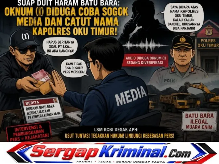 Jangan Bungkam Pers! LSM KCBI Desak Kapolda Sumsel Usut Intimidasi LKA terhadap Jurnalis & LSM