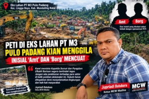 PETI di Eks Lahan PT M3 Pulo Padang Kian Menggila, Inisial ‘Amt’ dan ‘Borg’ Mencuat