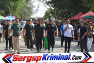 Warga Aceh Timur, Tamiang Hingga Lhokseumawe Ikut Menyemarakkan Car Free Day di Kota Langsa
