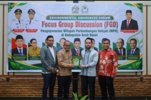 Wabup Aceh Barat Said Fadhiel Buka FGD WPR, Dorong Tambang Rakyat Legal dan Berkepastian Hukum