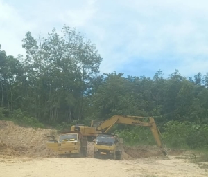 Diduga Aktivitas Galian Tanah Beroperasi di Geudubang Langsa, APH Diminta Turun Tangan