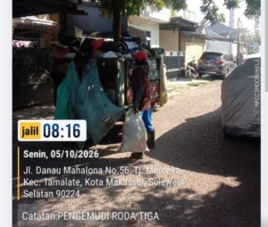 Meski Kurang Armada Dan Anggota, Petugas Kebersihan Kelurahan Tanjung Merdeka Tetap Layani Masyarakat Dengan Baik