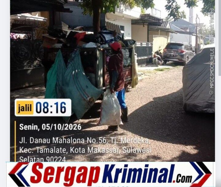 Meski Kurang Armada Dan Anggota, Petugas Kebersihan Kelurahan Tanjung Merdeka Tetap Layani Masyarakat Dengan Baik